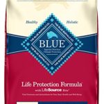 Blue Buffalo Life Protection Formula Adult Dog Food – Natural Dry Dog Food for Adult Dogs – Fish and Brown Rice – 30 lb. Bag