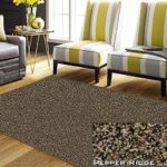 Koeckritz Rugs 8’x10′ – Economical Solutions Warm Touch Carpet Area Rug Collection – BROWEST, Pepper Ridge | 5/8” Multicolored Fibers with a Twist. Home Improvement Floor Accent for Any Room.