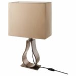 IKEA 004.275.64 Klabb Table Lamp with Led Bulb, Light Brown, Bronze Color