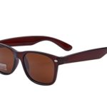 MERRY’S Polarized Unisex Shades Sunglasses for Men Vintage Polarized Sun Glasses S683(Brown, 53)
