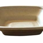 Select settings [100 COUNT] Microwaveable, compostable light brown square bowls (16 oz.) made from bagasse (sugarcane fiber) Bowls are light brown in color a shade darker than our plates.