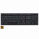Code V3 104-Key Illuminated Mechanical Keyboard – White LED Backlighting, Black Case (Cherry MX Brown)