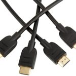 AmazonBasics High-Speed HDMI Cable, 3 Feet, 3-Pack
