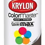 Krylon K05250102 Paint Enamel, 12 oz, Leather Brown