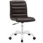 Modway Ripple Mid Back Office Chair, Brown