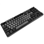 DURGOD Heavy Duty Mechanical Keyboard with Cherry MX Brown Switches N-Key Rollover 87 Keys(PBT Keycaps) Type C Interface for Gamer/Typists/Office/Home (Space Grey)