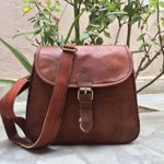 Pascado womens Leather crossbody shoulder satchel shoulder small soft purse bag 9×11 inch