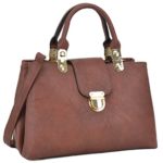 Dasein Women Handbags Top Handle Satchel Tote Purse Ladies Leather Shoulder Bag
