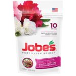 Jobe’s 100046761 Azalea, Camellia & Rhododendron Fertilizer Spikes 9-8-7, 10