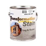 Sashco Transformation Log and Timber Stain, 1 Gallon Pail, Brown Tone Light (Pack of 1)