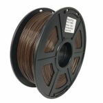 Superfila PLA 3D Printer Filament for Ender 3/Ender 3 Pro, Dimensional Accuracy +/- 0.03 mm, 1 kg Spool, 1.75 mm, Brown
