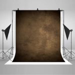 COMOPHOTO 5x7ft Brown Abstract Backdrops for Photography Pictorial Cloth Head Shot Portrait Photo Studio Backgrounds Screen for Photobooth Props