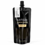 ARTEZA Acrylic Paint Vandyke Brown Color (120 ml Pouch, Tube)