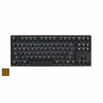 Code V3 87-Key Illuminated Mechanical Keyboard – White LED Backlighting, Black Case (Cherry MX Brown)