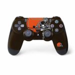 Skinit Cleveland Browns Large Logo PS4 Pro/Slim Controller Skin – Officially Licensed NFL Gaming Decal – Ultra Thin, Lightweight Vinyl Decal Protection