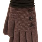Britt’s Knits Ultra-Soft Gloves, Brown