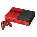 Skinit NFL Cleveland Browns Xbox One Console and Controller Bundle Skin – Cleveland Browns Orange Performance Series Design – Ultra Thin, Lightweight Vinyl Decal Protection