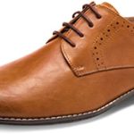 JOUSEN Men’s Oxford Classic Wingtip Brogue Formal Dress Shoes