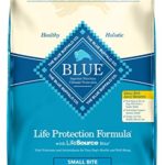 Blue Buffalo Life Protection Formula Adult Small Bite Dog Food – Natural Dry Dog Food for Adult Dogs – Chicken and Brown Rice – 30 lb. Bag