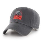 NFL Cleveland Browns Male OTS Challenger Adjustable Hat, Dark Charcoal, One Size