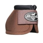 Professionals Choice Equine Ballistic Hoof Overreach Bell Boot, Pair (X-Large, Chocolate Brown)
