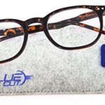 Blue Light Blocking Round Glasses – Anti-Fatigue Computer Glasses Prevent Headaches Gamer Glasses