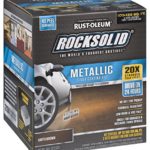 Rust-Oleum 286895 Rock Solid Garage Floor Coating Kit, Earth Brown