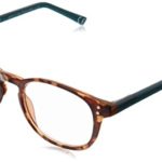 Foster Grant Women’s Elodie 1017869-100.COM Round Reading Glasses, Brown Tortoise, 1