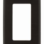 Leviton 80401-N 1-Gang Decora/GFCI Device Wallplate, Standard Size, Thermoplastic Nylon, Device Mount, Brown