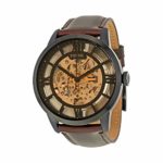 Fossil Men’s ME3098 Analog Display Automatic Self Wind Brown Watch