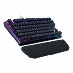 Cooler Master MK730 Tenkeyless Gaming Mechanical Keyboard with Cherry MX, RGB Per-Key Lighting and Removable Wrist Rest