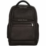 Kenneth Cole Reaction Colombian Leather Double Gusset 15.6” Computer Backpack, Brown One Size