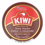 Kiwi Shoe polish paste, brown, 1.12 oz
