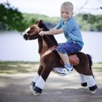 Smart Gear Pony Cycle Chocolate, Light Brown, or Brown Horse Riding Toy: 2 Sizes:  World’s First Simulated Riding Toy for Kids Age 4-9 Years Ponycycle Ride-on Medium