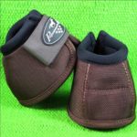 Professionals Choice Equine Ballistic Hoof Overreach Bell Boot, Pair (Medium, Chocolate Brown)