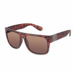 Livhò Sports Polarized Sunglasses Running Baseball Cycling Fishing Glasses (Leopard+brown)