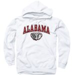 Campus Colors NCAA Adult Arch & Logo Gameday Hooded Sweatshirt – Multiple Teams, Sizes