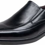 JOUSEN Men’s Dress Shoes Leather Slip On Loafers Lightweight Formal Shoes