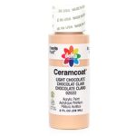 Delta Creative Ceramcoat Acrylic Paint in Assorted Colors (2 oz), 2022, Light Chocolate