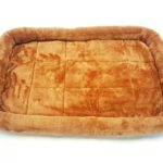 MaxLit Ultra-Soft Padded Pet Bed -Multi Size & Color -For Cats and Dogs -Medium – 36″ x 23″, Light Brown