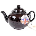 Handmade Original Brown Betty 4 Cup Teapot with “Original Staffordshire” Logo