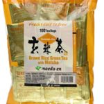 Maeda En Genmai-Cha With Matcha Tea Bags, Roasted Rice, 100 Count