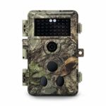 Meidase 2019 Upgraded Trail Camera 16MP 1080P, Game Camera with No Glow Night Vision Up to 65ft, 0.2s Trigger Speed Motion Activated, Loop Recording, Waterproof for Outdoor Wildlife Scouting (Brown)
