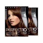 Clairol Perfect 10 By Nice ‘n Easy Hair Color 6wn Light Chocolate Brown, 2 Count