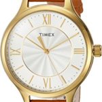 Timex Women’s Peyton Leather Strap Watch