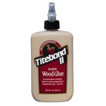 Titebond 3703 Cross-Linking Polyvinyl Acetate Dark Wood Glue, 8 Oz, Bottle, Light, Liquid, Brown