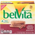 belVita Cinnamon Brown Sugar Breakfast Biscuits, 5 Count Box, 8.8 Ounce