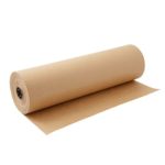 Kraft Paper Roll 30” X 1800” (150ft) Brown Mega Roll – Made in Usa 100% Natural Recycled Material – Perfect for Packing, Wrapping, Butcher, Craft, Postal, Shipping, Dunnage and Parcel