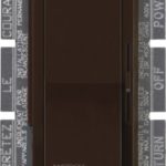 Lutron DVELV-300P-BR Diva 300-Watt Single Pole Electronic Low-Voltage Dimmer, Brown