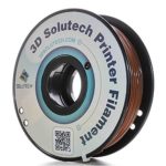 3D Solutech Chocolate Brown 3D Printer PLA Filament 1.75MM Filament 2.2 LBS (1.0KG)